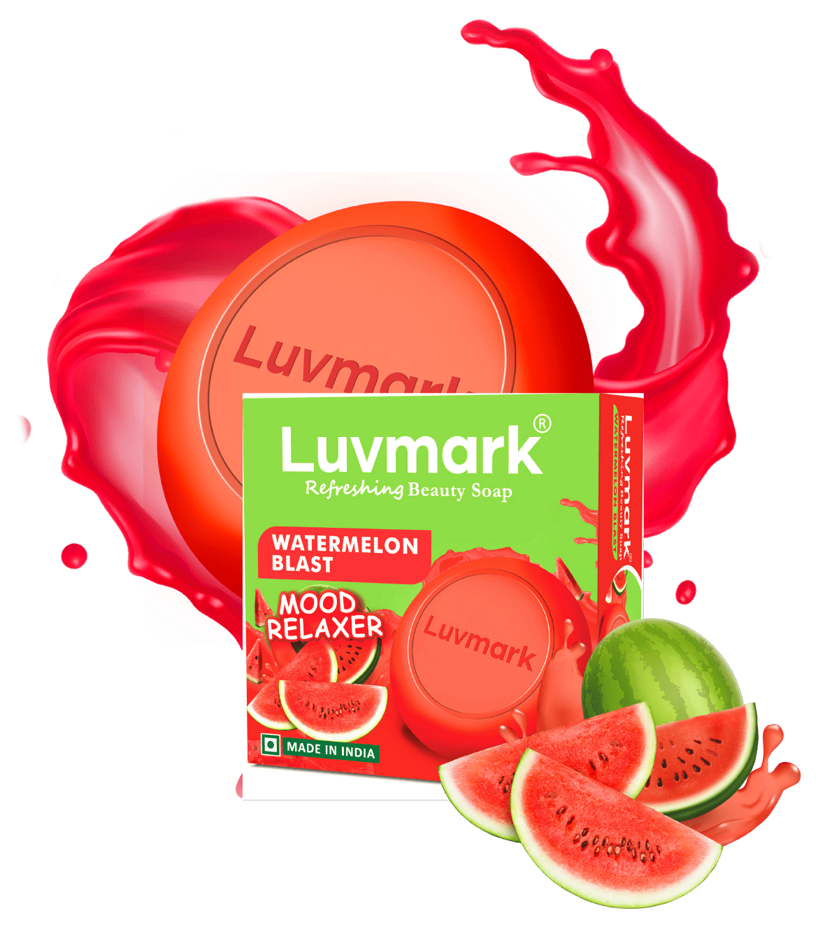 luvmark-watermelon Soap Watermelon blast